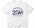 America 250th Anniversary White T-Shirt