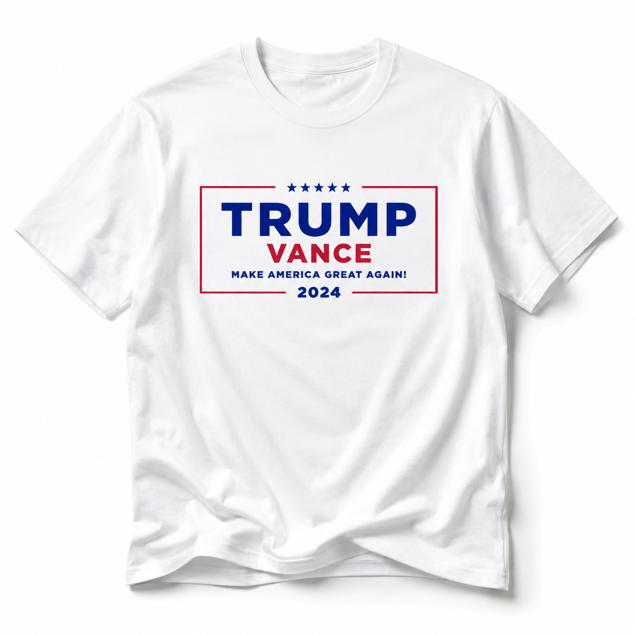 Trump Vance MAGA White T-Shirt