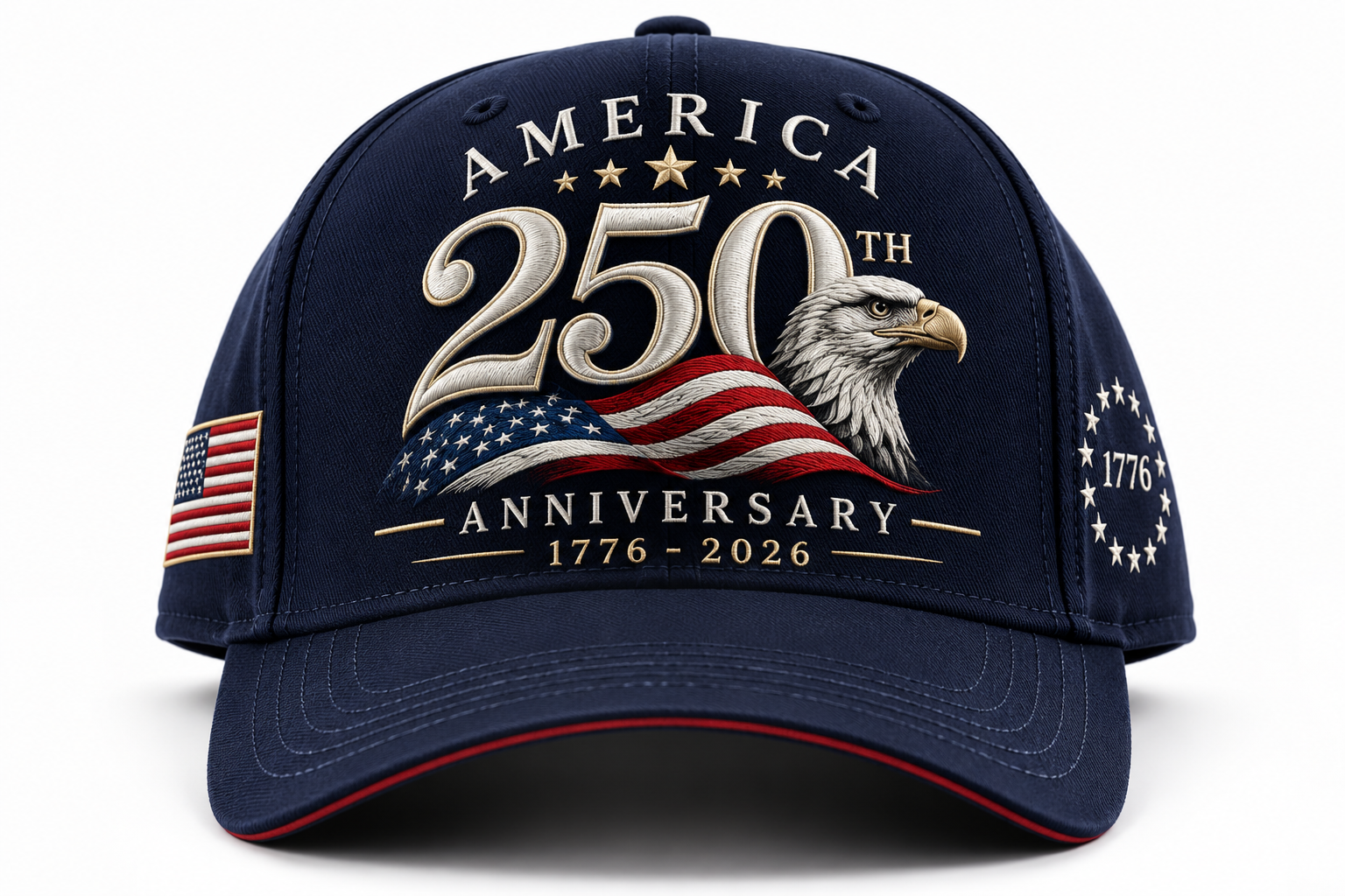 Patriotic 250th Anniversary Hat