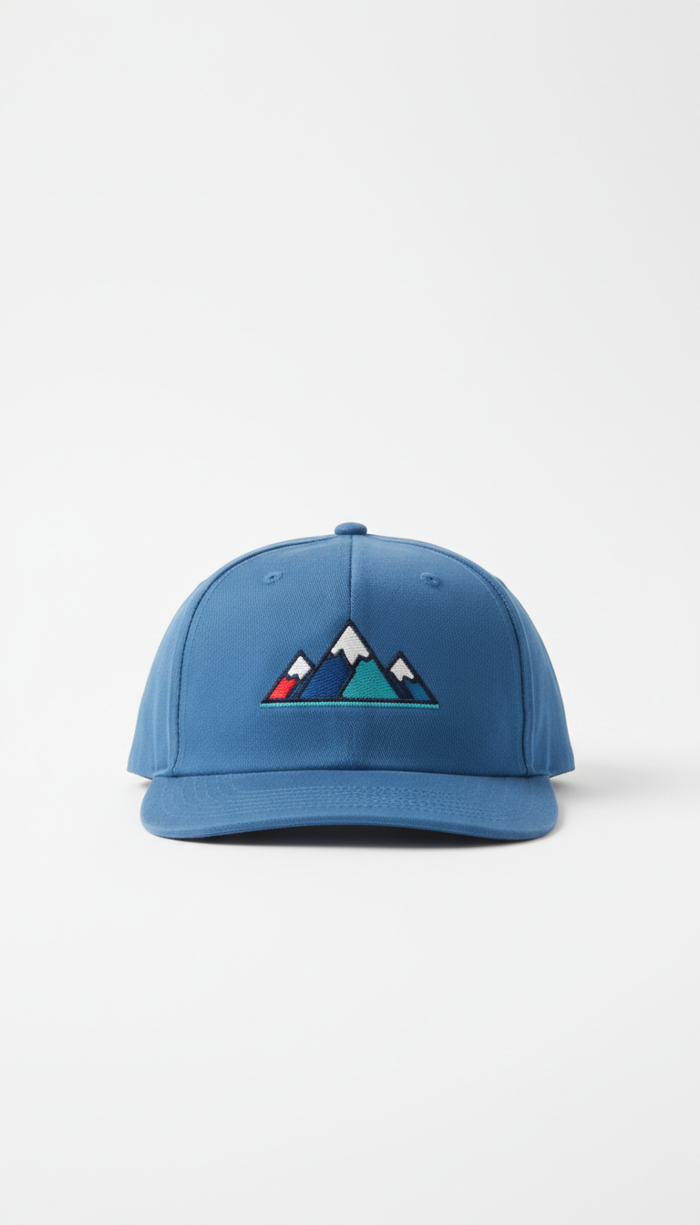Freedom Blue embroidered snapback hat
